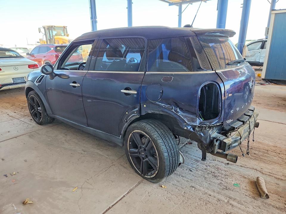 2014 Mini Cooper VIN WMWZC3C57EWP28472 COPART salvage auction — REAR END, Az - Cert Of Title - Salvage, sold $550 on 2026-08-13 (photo 2)