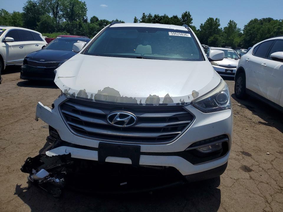 2017 Hyundai Santa fe VIN 5XYZUDLB1HG387437 COPART salvage auction — FRONT END, Ct - Cert Of Title-Salvage, sold $1,100 on 2026-07-14 (photo 5)