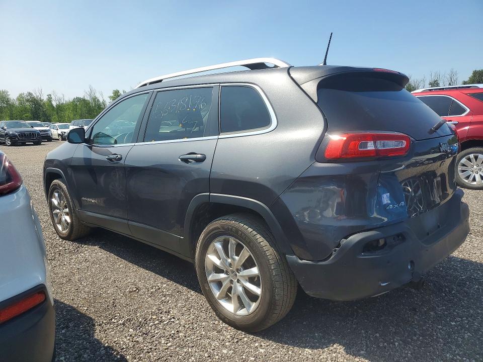 2017 Jeep Cherokee VIN 1C4PJMDS8HW558590 COPART salvage auction — REAR END, St - Salvage Title, sold $200 on 2026-08-11 (photo 2)