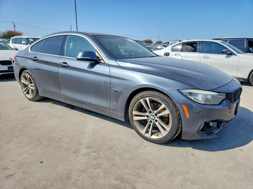 2019 BMW 4er VIN WBA4J1C58KBM17169 COPART salvage auction — FRONT END, TX - CERTIFICATE OF TITLE, sold $3,500 on 2026-08-19 (photo 4)