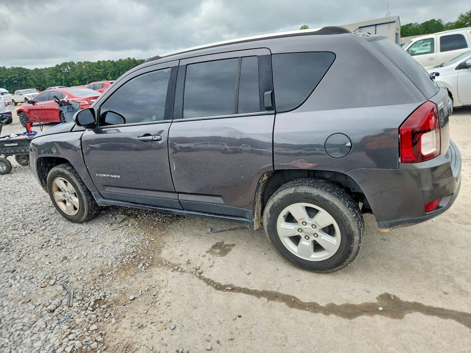 2015 Jeep Compass VIN 1C4NJCBA4FD124297 COPART salvage auction — SIDE, Ms - Certificate Of Title (P), sold $350 on 2026-07-27 (photo 2)