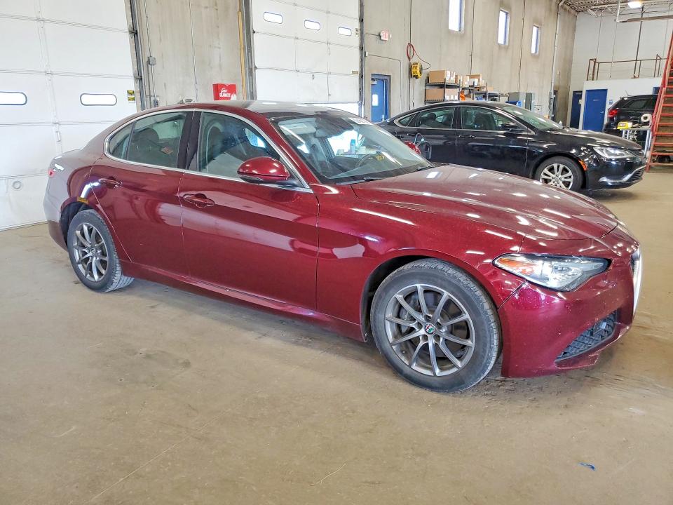 2017 Alfa romeo Giulia VIN ZARFAEDN8H7558407 COPART salvage auction — MECHANICAL, Mn - Certificate Of Title, sold $200 on 2026-07-28 (photo 4)