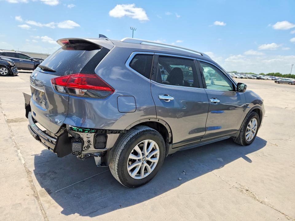 2019 Nissan Rogue VIN JN8AT2MT5KW253346 COPART salvage auction — REAR END, Tx - Salvage Vehicle Title, sold $3,650 on 2026-07-06 (photo 3)