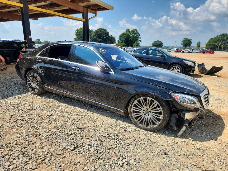2015 Mercedes-benz S class VIN WDDUG8FB0FA187916 COPART salvage auction — ALL OVER, AL - CERT OF TITLE-SALVAGE TITLE (P), sold $3,650 on 2026-07-15 (photo 4)