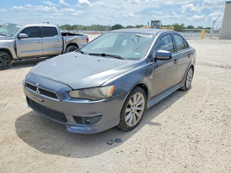 2011 Mitsubishi Lancer VIN JA32U8FW0BU013235 COPART salvage auction — FRONT END, TX - SALVAGE VEHICLE TITLE, sold $650 on 2026-07-30 (photo 1)