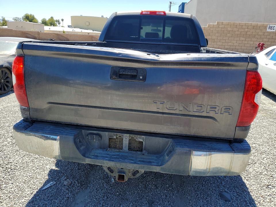 2016 Toyota Tundra VIN 5TFRM5F18GX096602 COPART salvage auction — FRONT END, Ca - Dis/Dlr/Exp Only Clean Title, sold $5,200 on 2026-07-29 (photo 6)