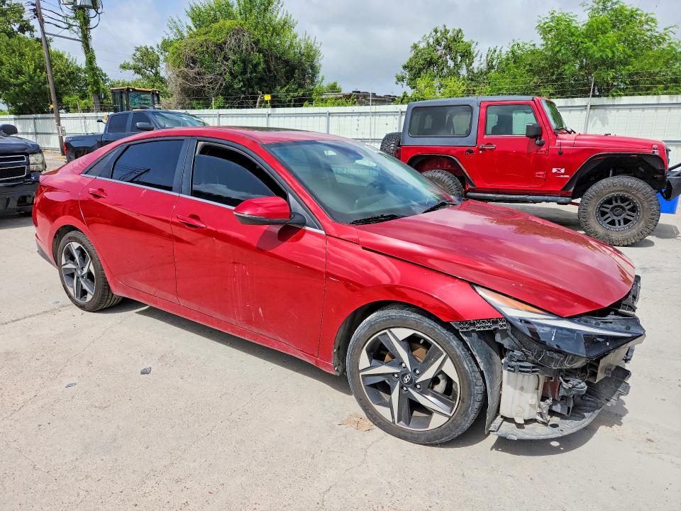 2022 Hyundai Elantra VIN KMHLP4AGXNU366913 COPART salvage auction — FRONT END, Tx - Bonded Title - Salvage, sold $40 on 2026-07-28 (photo 4)