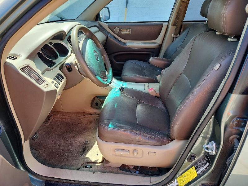 2005 Toyota Highlander VIN JTEEP21A150123412 COPART salvage auction — MECHANICAL, Ut - Certificate Of Title, sold $450 on 2026-07-27 (photo 7)