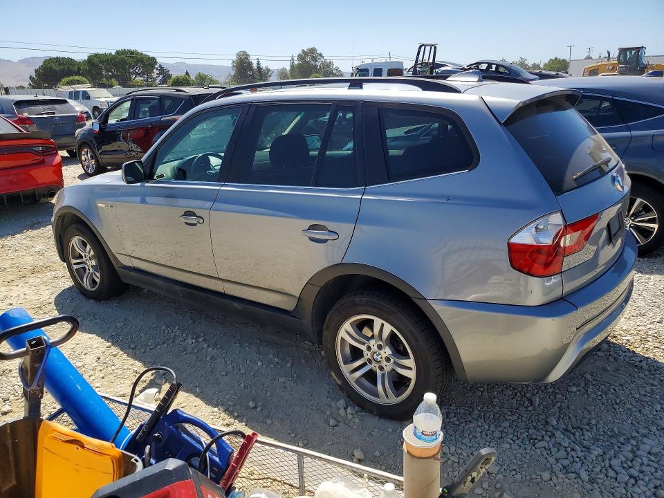 2006 BMW X3 VIN WBXPA93446WD26006 COPART salvage auction — FRONT END, CA - SALVAGE CERTIFICATE, sold $225 on 2026-07-09 (photo 2)