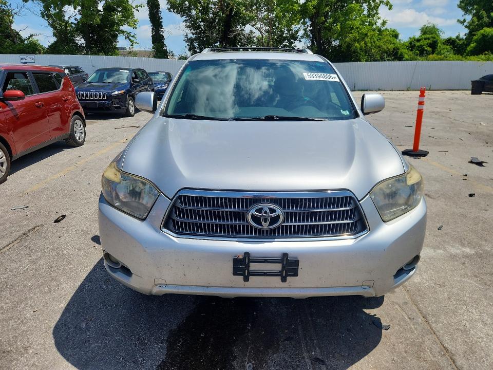 2008 Toyota Highlander VIN JTEEW44A482001887 COPART salvage auction — MINOR DENT/SCRATCHES, Mo - Certificate Of Title, sold $1,150 on 2026-07-21 (photo 5)