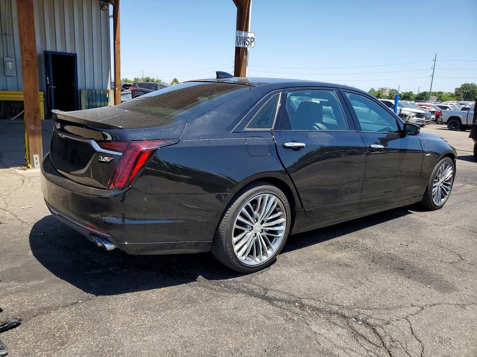 2019 Cadillac Ct6-v VIN 1G6KW5RJ1KU141092 COPART salvage auction — FRONT END, Co - Certificate Of Title, sold $34,000 on 2026-08-13 (photo 3)
