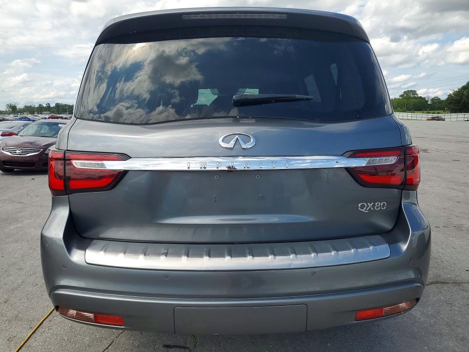 2018 Infiniti Qx80 VIN JN8AZ2NC2J9441171 COPART salvage auction — FRONT END, Tn - Salvage Certificate, sold $9,500 on 2026-08-09 (photo 6)