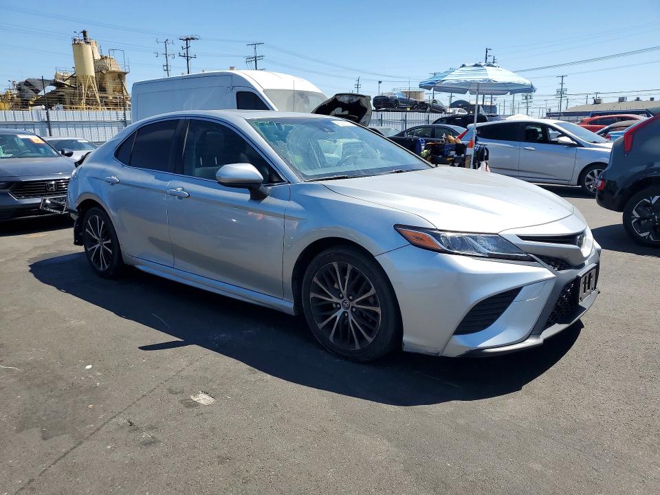 2018 Toyota Camry VIN JTNB11HK0J3024392 COPART salvage auction — REAR END, Ca - Salvage Certificate, sold $4,250 on 2026-07-27 (photo 4)
