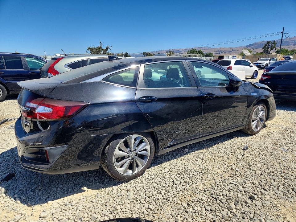 2018 Honda Clarity VIN JHMZC5F15JC018858 COPART salvage auction — FRONT END, Ca - Salvage Certificate, sold $200 on 2026-07-28 (photo 3)