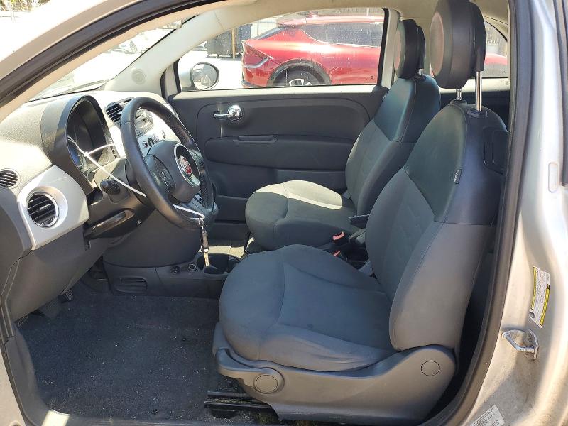 2013 Fiat 500 VIN 3C3CFFAR4DT688707 COPART salvage auction — MINOR DENT/SCRATCHES, CA - DIS/DLR/EXP ONLY CLEAN TITLE, sold $250 on 2026-08-07 (photo 7)