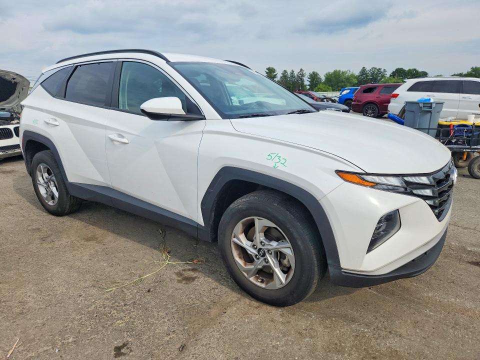 2024 Hyundai Tucson VIN 5NMJBCDE1RH393591 COPART salvage auction — REAR END, PA - CERTIFICATE OF SALVAGE, sold $9,700 on 2026-07-31 (photo 4)