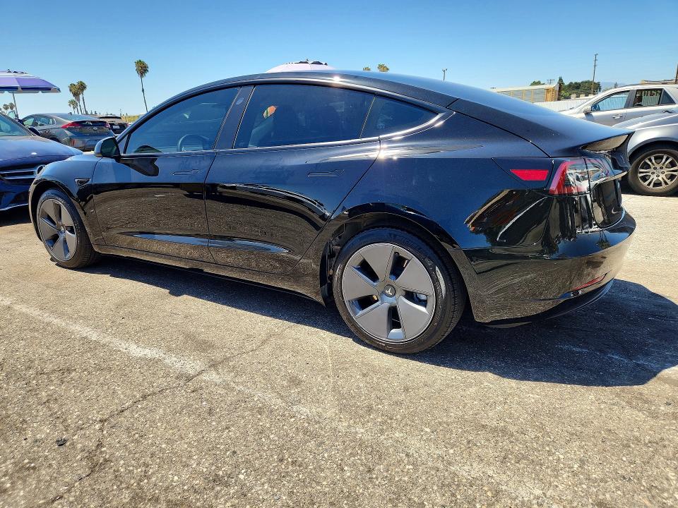 2023 Tesla Model 3 VIN 5YJ3E1EA7PF698947 COPART salvage auction — NORMAL WEAR, Ca - Salvage Certificate (P), sold $13,700 on 2026-07-24 (photo 2)