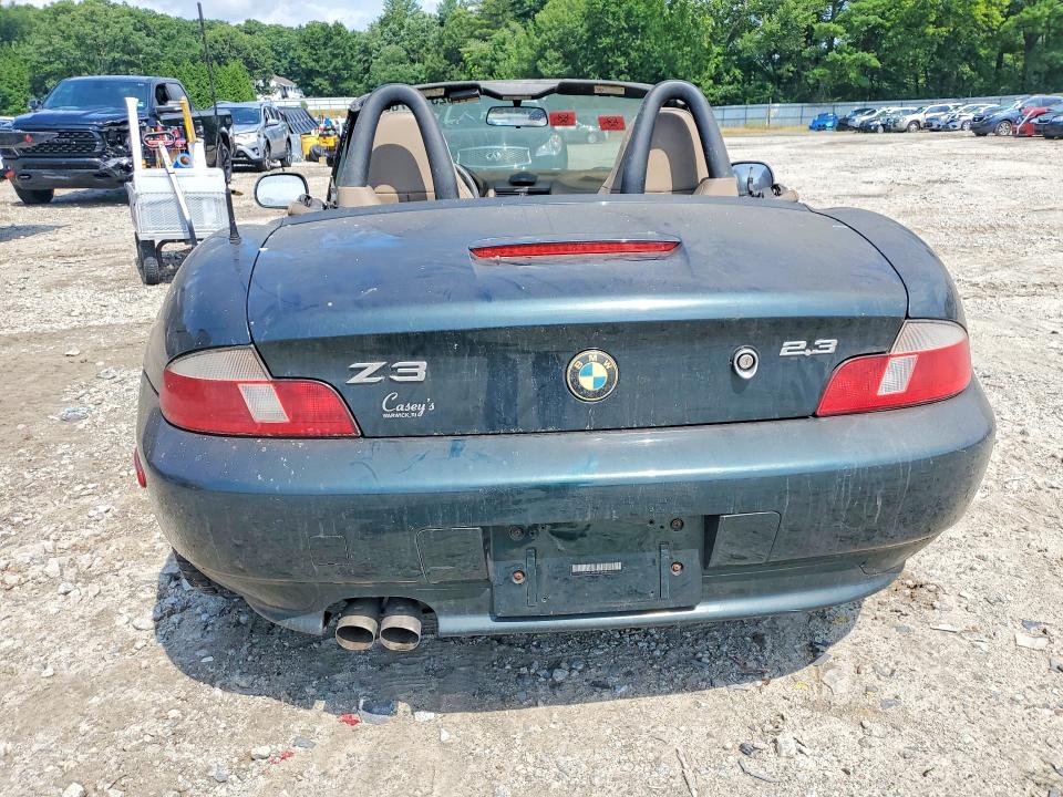 2000 BMW Z3 VIN WBACH9343YLF89676 COPART salvage auction — BURN, MA - CERT OF TITLE-RECONSTRCTD COLL, sold $350 on 2026-08-06 (photo 6)