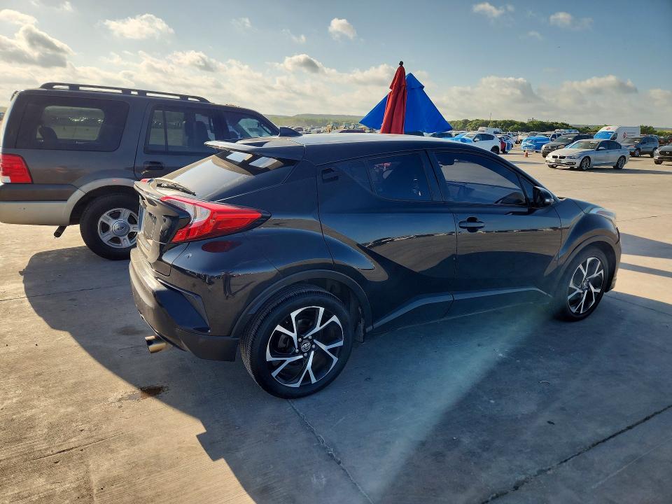 2018 Toyota C-hr VIN NMTKHMBX1JR015333 COPART salvage auction — FRONT END, Tx - Certificate Of Title (P), sold $8,100 on 2026-07-30 (photo 3)