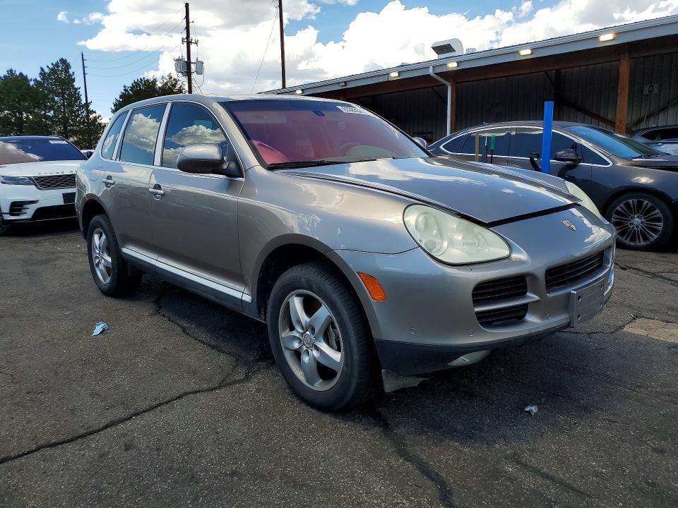 2004 Porsche Cayenne VIN WP1AB29P34LA76793 COPART salvage auction — REAR END, CO - PUBLIC - SALVAGE TITLE (P), sold $1,150 on 2026-08-11 (photo 4)