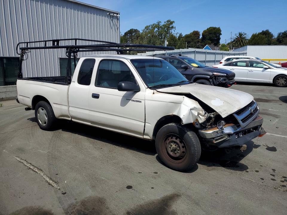 2000 Toyota Tacoma VIN 4TAVL52N5YZ573921 COPART salvage auction — FRONT END, CA - SALVAGE CERTIFICATE, sold $1,550 on 2026-07-10 (photo 4)