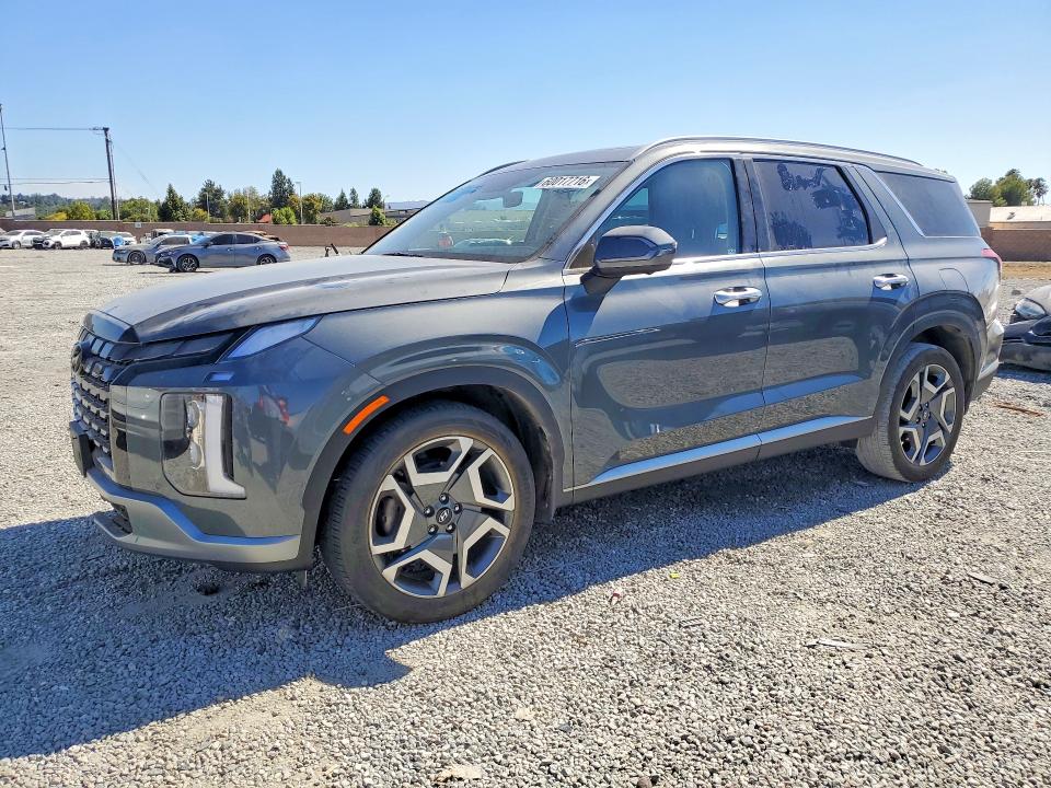 2025 Hyundai Palisade VIN KM8R44GE0SU896019 COPART salvage auction — FRONT END, Ca - Salvage Certificate, sold $16,100 on 2026-08-19 (photo 1)