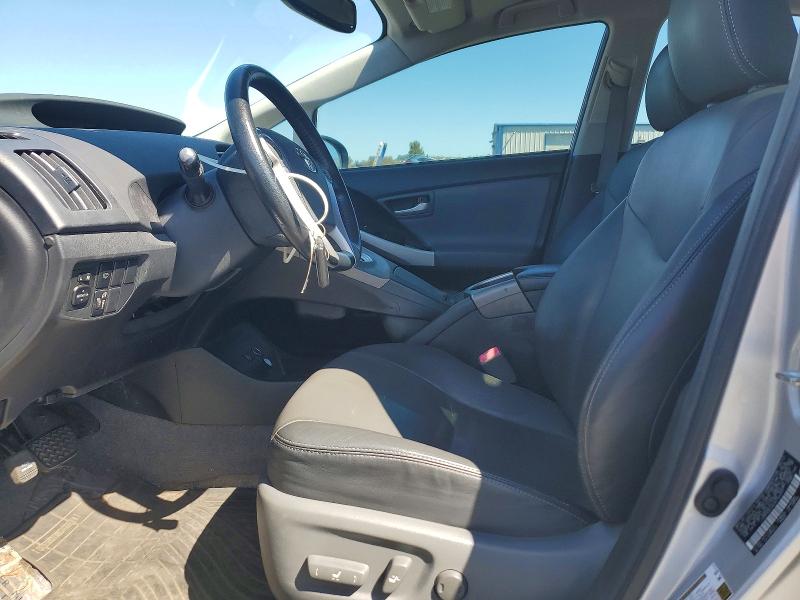 2013 Toyota Prius VIN JTDKN3DUXD5702571 COPART salvage auction — FRONT END, Ca - Salvage Certificate, sold $3,350 on 2026-07-17 (photo 7)