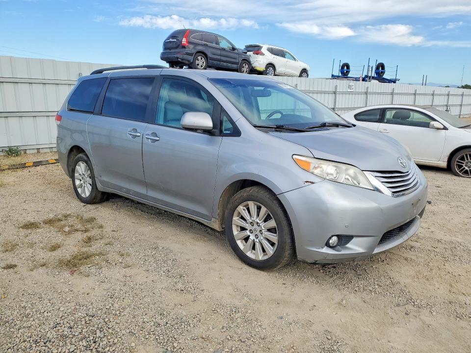 2011 Toyota Sienna VIN 5TDDK3DC5BS026448 COPART salvage auction — MECHANICAL, Ca - Dis/Dlr/Exp Only Clean Title, sold $1,700 on 2026-07-31 (photo 4)