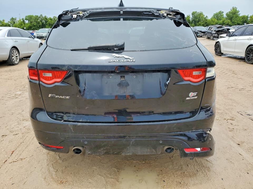 2017 Jaguar F-pace VIN SADCM2BV5HA082890 COPART salvage auction — REAR END, TX - SALVAGE VEHICLE TITLE (P), sold $4,100 on 2026-09-04 (photo 6)