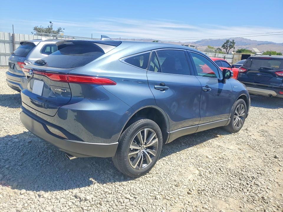 2021 Toyota Venza VIN JTEAAAAH6MJ025069 COPART salvage auction — FRONT END, Ca - Salvage Certificate, sold $13,500 on 2026-07-14 (photo 3)