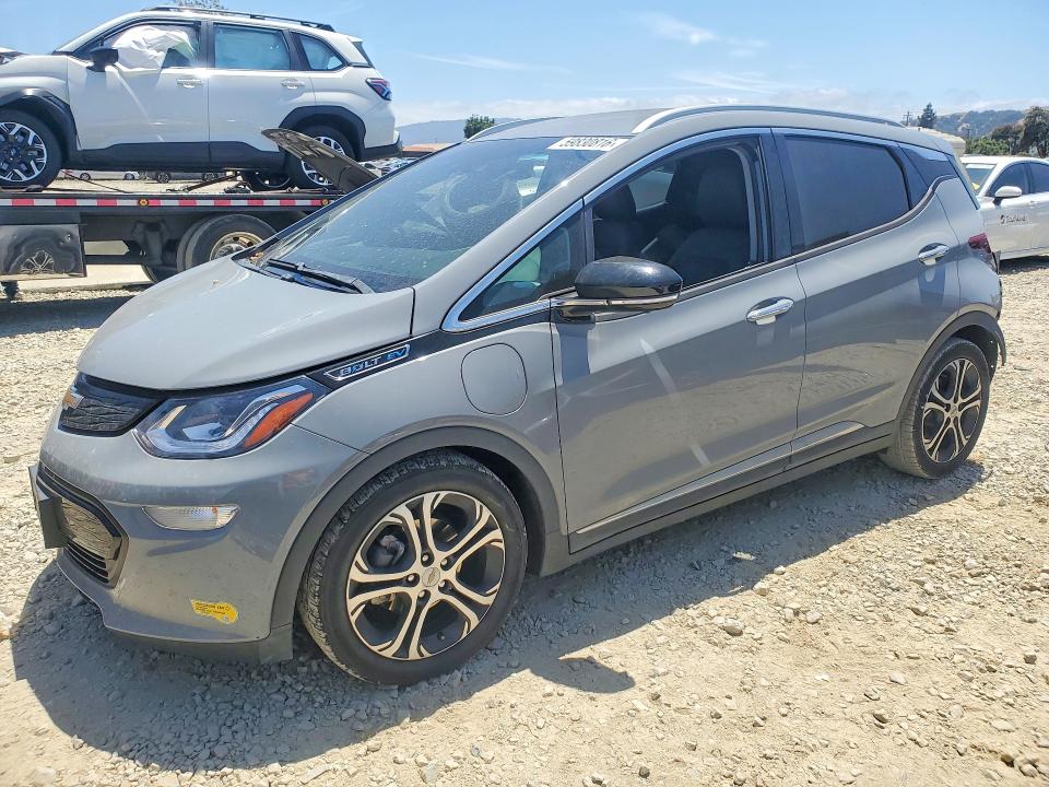 2021 Chevrolet Bolt VIN 1G1FZ6S0XM4112974 COPART salvage auction — REAR END, Ca - Salvage Certificate, sold $6,700 on 2026-07-23 (photo 1)