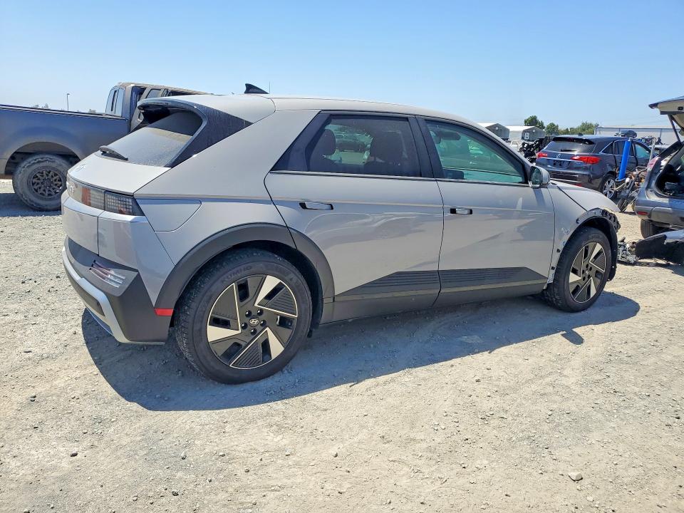 2025 Hyundai Ioniq VIN 7YAKM4DA2SY011604 COPART salvage auction — FRONT END, CA - SALVAGE CERTIFICATE, sold $11,900 on 2026-08-21 (photo 3)