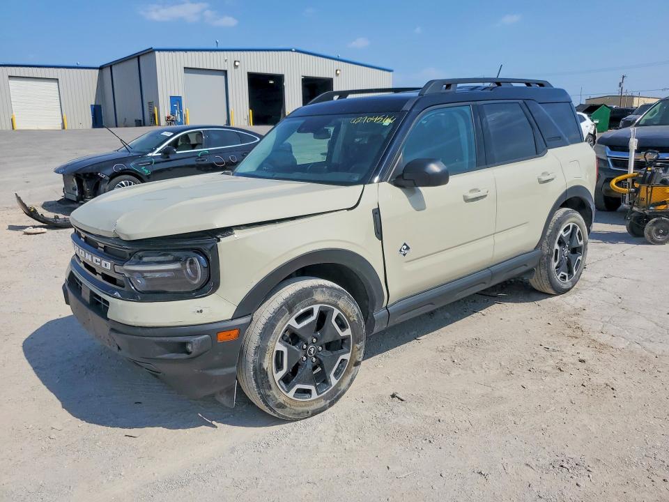 2024 Ford Bronco sport VIN 3FMCR9C66RRF18002 — COPART salvage auction photo