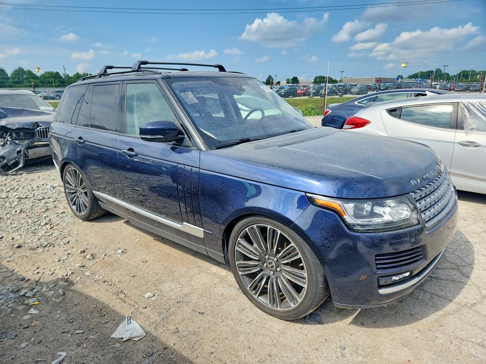 2017 Land rover RANGE ROVER VIN SALGS2FV1HA339467 COPART salvage auction — MECHANICAL, MT - CERTIFICATE OF TITLE, sold $9,800 on 2026-07-28 (photo 4)