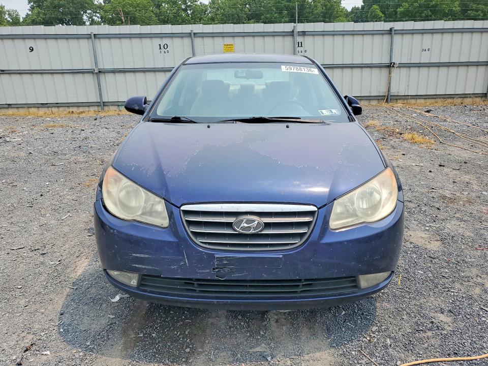 2008 Hyundai Elantra VIN KMHDU46D48U420139 COPART salvage auction — REAR END, PA - CERTIFICATE OF SALVAGE, sold $400 on 2026-07-27 (photo 5)