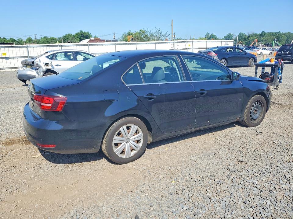 2017 Volkswagen VIN 3VW2B7AJ3HM282238 COPART salvage auction — FRONT END, Nj - Certificate Of Title, sold $2,050 on 2026-08-07 (photo 3)