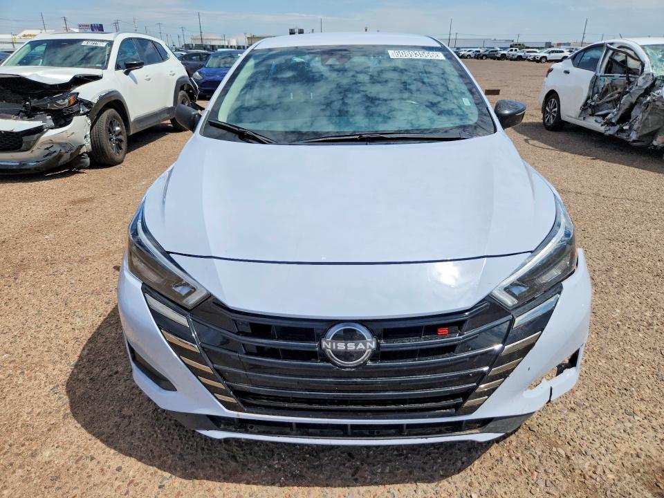 2025 Nissan Versa VIN 3N1CN8FV3SL835583 COPART salvage auction — SIDE, Az - Certificate Of Title (P), sold $10,300 on 2026-07-27 (photo 5)