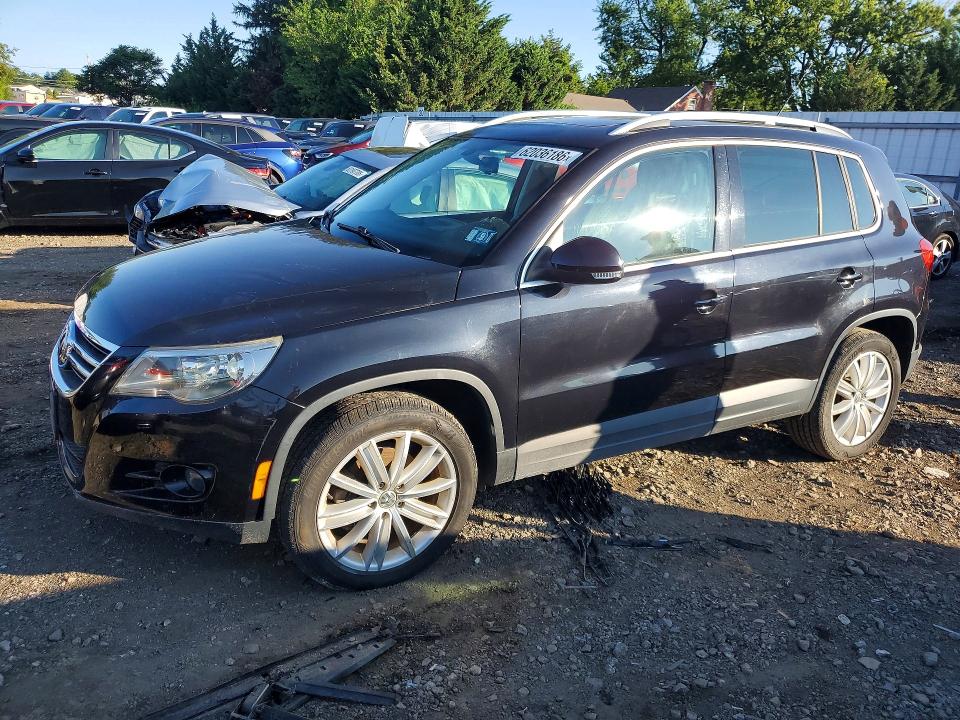 2011 Volkswagen Tiguan VIN WVGAV7AX1BW550801 COPART salvage auction — FRONT END, Md - Certificate Of Title (P), sold $450 on 2026-08-03 (photo 1)