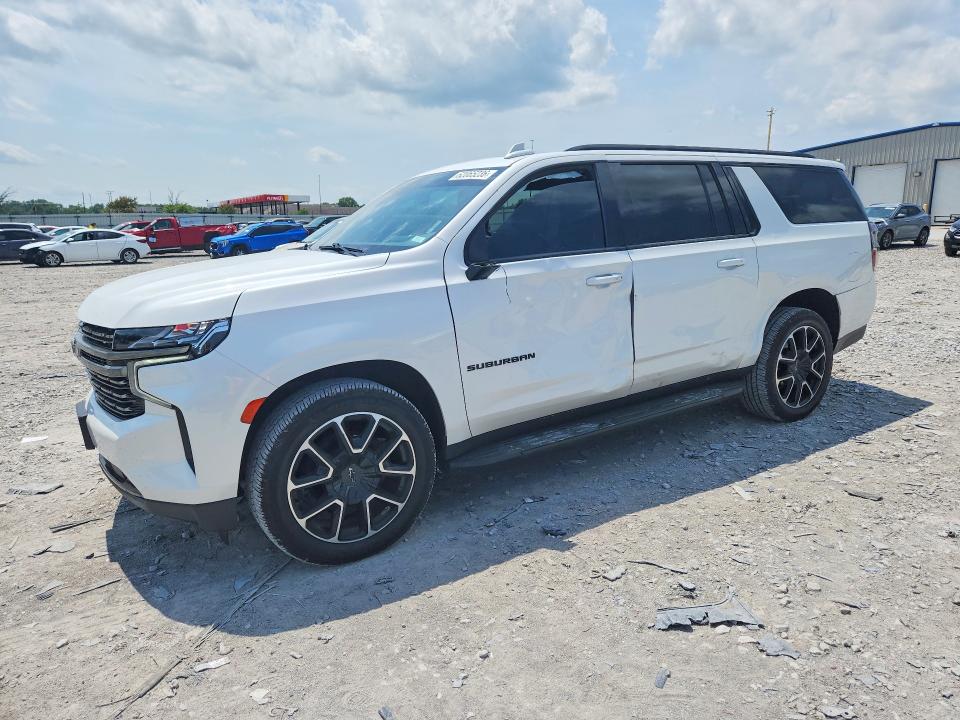 2021 Chevrolet Suburban VIN 1GNSKEKD4MR441400 — COPART salvage auction photo