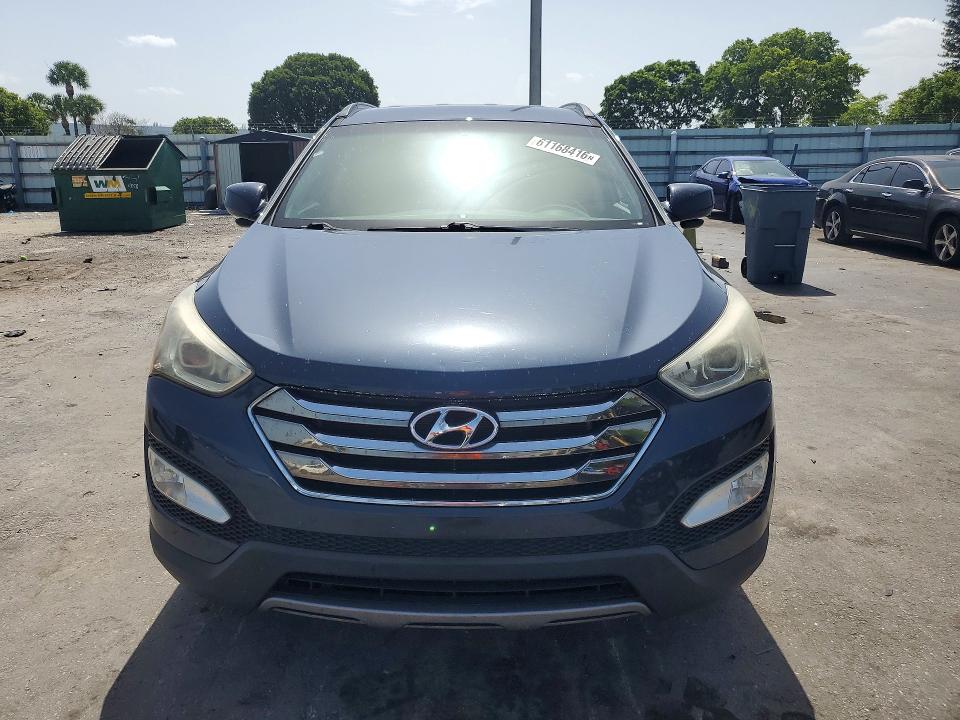 2014 Hyundai Santa fe VIN 5XYZU3LB4EG195645 COPART salvage auction — MINOR DENT/SCRATCHES, Fl - Certificate Of Title, sold $1,800 on 2026-07-15 (photo 5)
