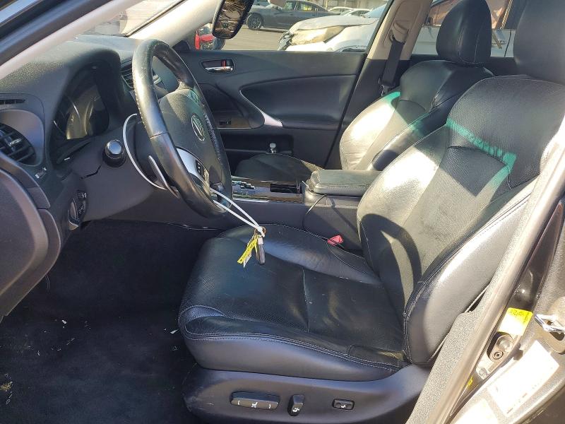 2011 Lexus Is 250 VIN JTHBF5C22B5149872 COPART salvage auction — FRONT END, CA - SALVAGE CERTIFICATE, sold $675 on 2026-07-20 (photo 7)