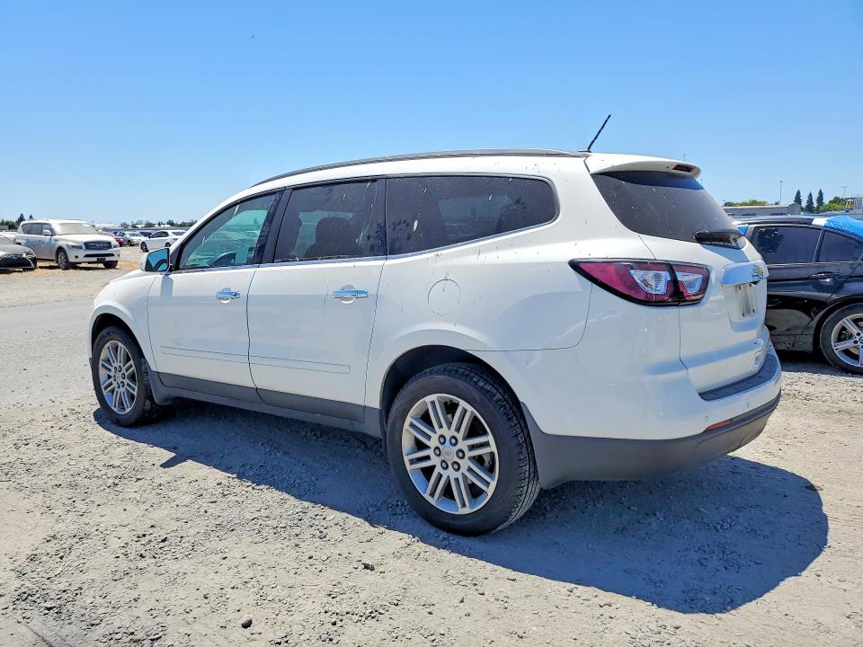 2015 Chevrolet Traverse VIN 1GNKRGKD6FJ262638 COPART salvage auction — NORMAL WEAR, Ca - Dis/Dlr/Exp Only Clean Title, sold $725 on 2026-07-23 (photo 2)