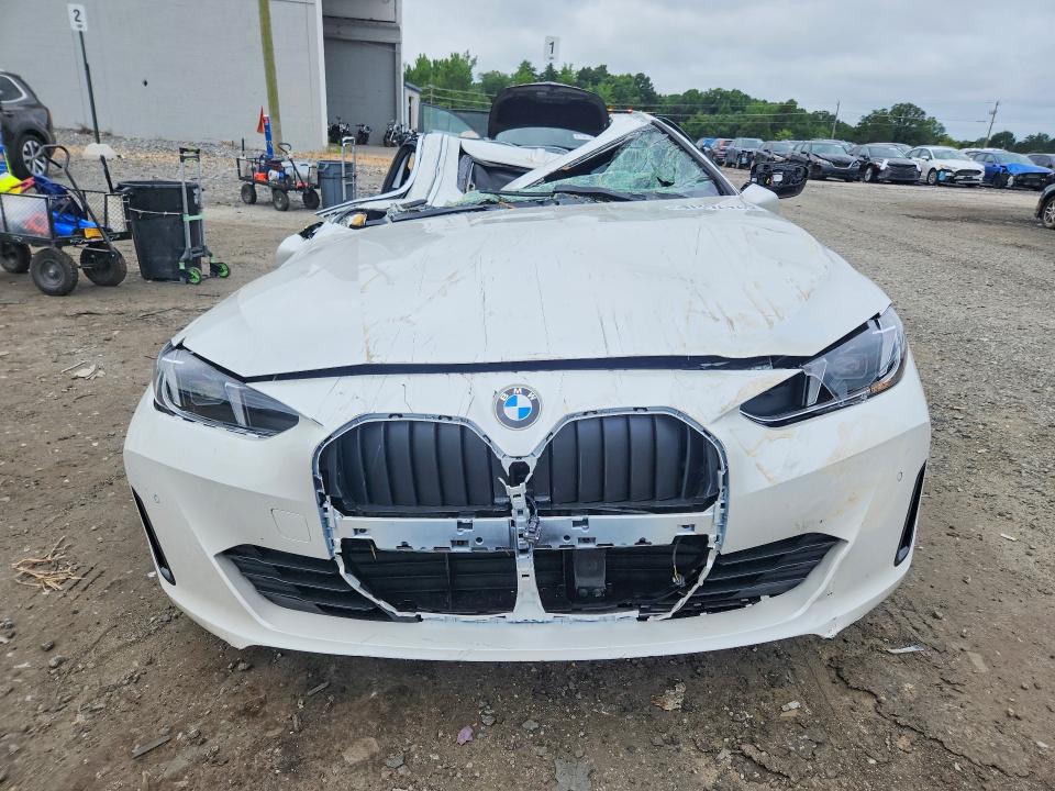 2026 BMW 4 series VIN WBA33FB07TFW84533 COPART salvage auction — ALL OVER, VA - CERT OF TITLE - SALVAGE, sold $3,250 on 2026-08-10 (photo 5)