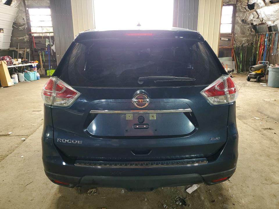 2016 Nissan Rogue VIN KNMAT2MV5GP623578 COPART salvage auction — FRONT END, Ny - Mv-907A Salvage Certificate, sold $200 on 2026-07-29 (photo 6)
