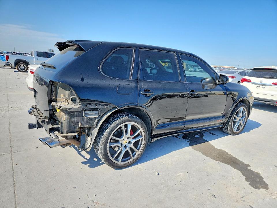 2009 Porsche Cayenne VIN WP1AD29P09LA62206 COPART salvage auction — REAR END, Tx - Salvage Vehicle Title, sold $4,500 on 2026-08-07 (photo 3)