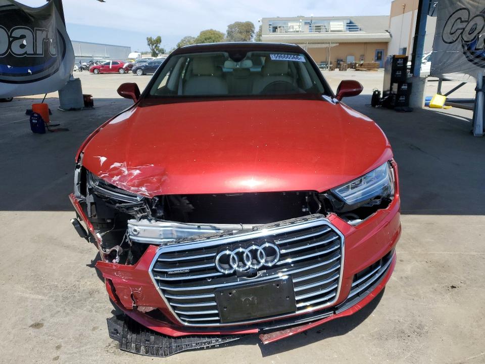 2018 Audi A7 VIN WAU23BFC6JN016542 COPART salvage auction — FRONT END, Ca - Salvage Certificate, sold $7,400 on 2026-08-20 (photo 5)