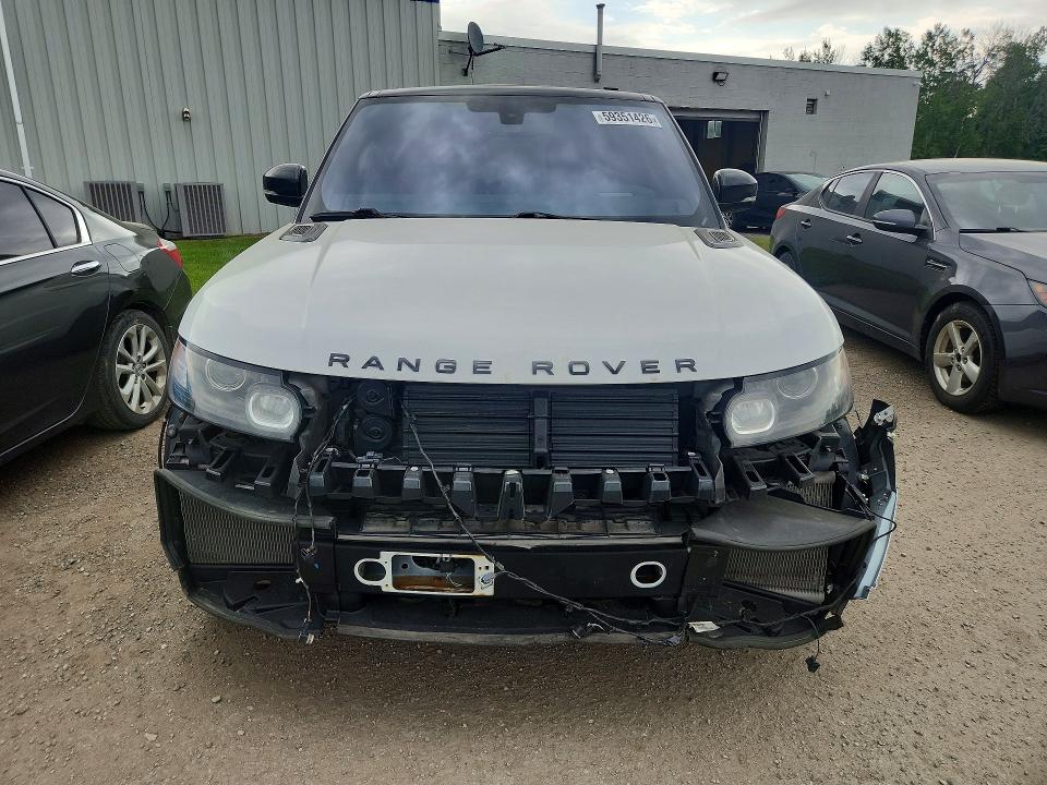 2016 Land rover Range rover sport VIN SALWS2VF0GA556061 COPART salvage auction — FRONT END, On - Permit Salvage, sold $4,100 on 2026-07-28 (photo 5)