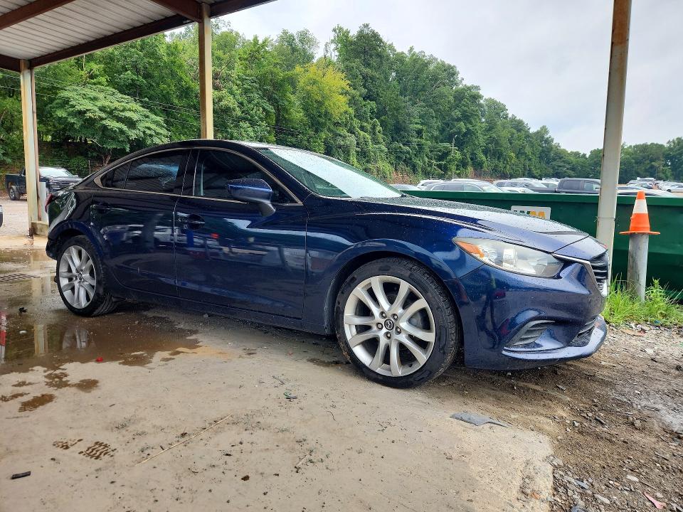 2016 Mazda 6 VIN JM1GJ1V52G1458455 COPART salvage auction — REAR END, Al - Cert Of Title-Salvage Title, sold $175 on 2026-07-21 (photo 4)