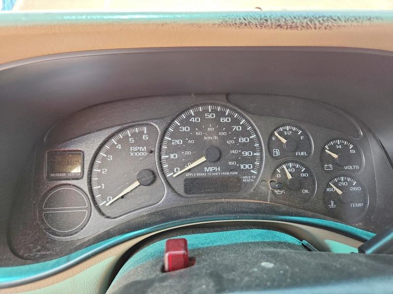 2002 Gmc Sierra 1500 VIN 1GTEK19T02E300209 COPART salvage auction — REAR END, TX - CERTIFICATE OF TITLE, sold $625 on 2026-07-09 (photo 9)