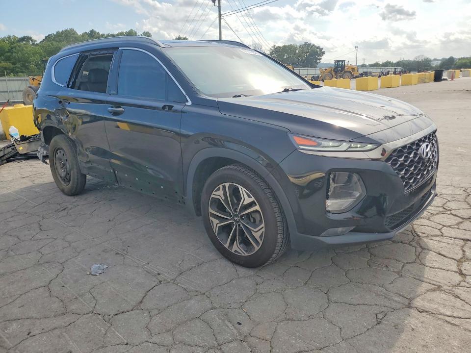 2020 Hyundai Santa fe VIN 5NMS53AA2LH198779 COPART salvage auction — SIDE, Tn - Salvage Certificate, sold $7,700 on 2026-07-27 (photo 4)